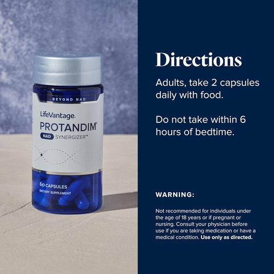 LifeVantage Protandim NAD Synergizer – Advanced Cellular Energy & Healthy Aging Support