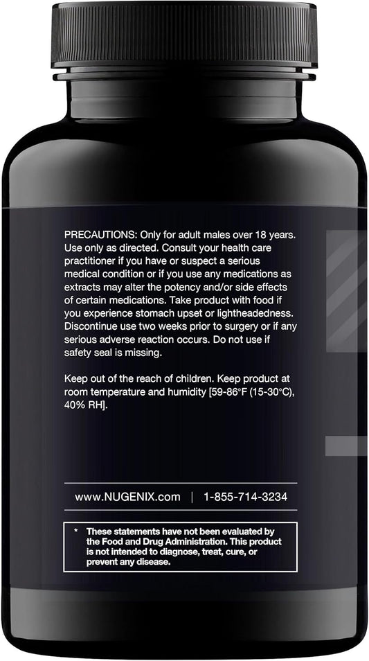 Nugenix Total T precautions