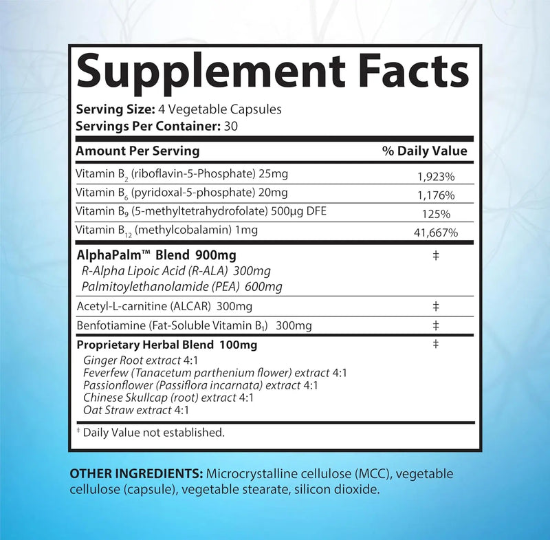 Sciatic-Nerve-Health-Support-Supplement facts
