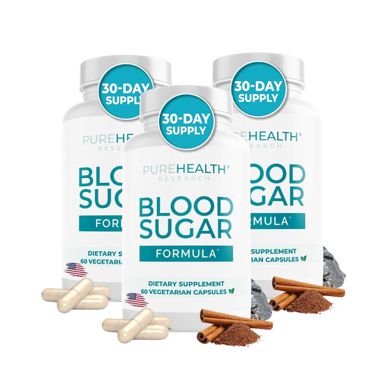 PureHealth Research Blood Sugar Formula – Daily Blood Sugar Wellness Support