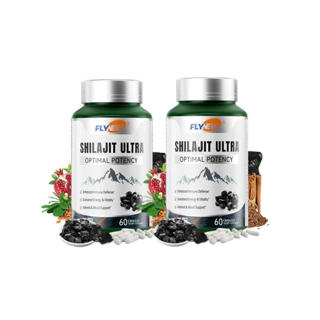 Flynew Shilajit Ultra Optimal Potency – Shilajit Extract with L-Arginine (Pure Formula)