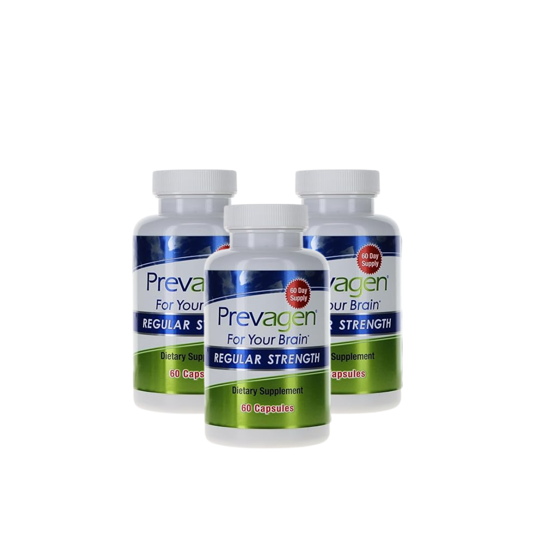 Prevagen Regular Strength - 60 Capsules (2 Month Supply) | Formulated for Your Brain | 10mg of Apoaequorin Plus Vitamin D3 with 7-Day Pill Minder