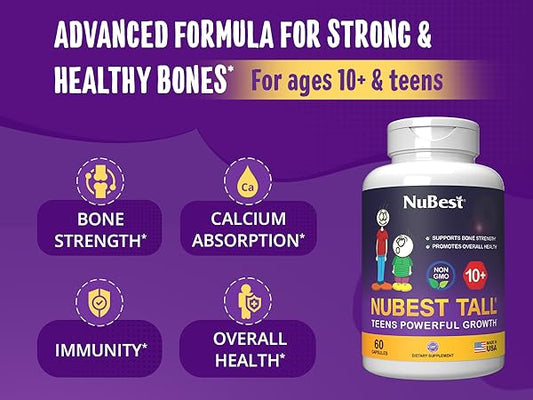2 X NuBest Tall – Powerful Growth Formula (60 Capsules Each)