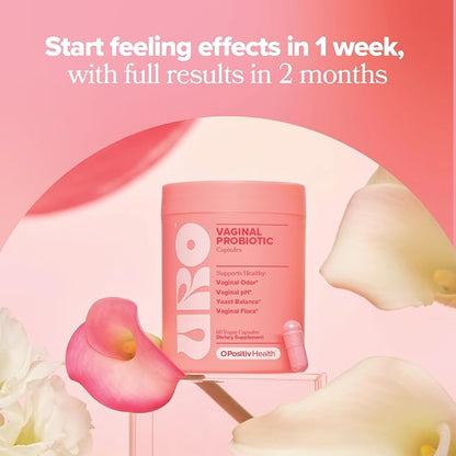 O Positiv URO Vaginal Probiotics for Women – Advanced pH Balance & Feminine Health Support