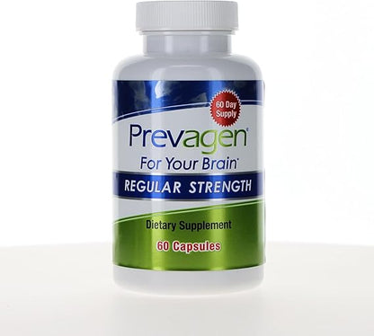 Prevagen Regular Strength - 60 Capsules (2 Month Supply) | Formulated for Your Brain | 10mg of Apoaequorin Plus Vitamin D3 with 7-Day Pill Minder