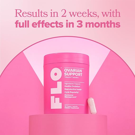 O Positiv FLO Ovarian Health Support – Hormone Balance & Cycle Regulation for Women