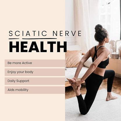 Sciatica Nerve Relief Support – Natural Herbal Supplement for Lower Back, Hip &amp; Leg Comfort