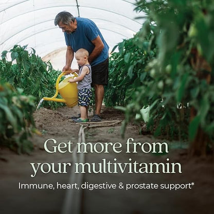 New Chapter Men’s Multivitamin 55+ – Complete Daily Support for Energy, Heart, Brain & Immune Health
