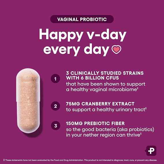 Physician's CHOICE Vaginal Probiotics for Women, pH Balance & Odor, 30ct