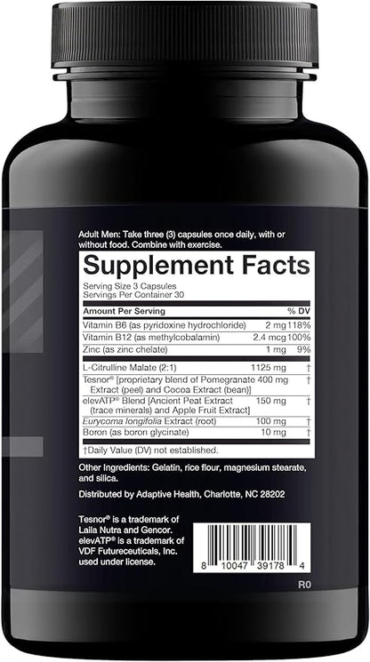 Nugenix Total-T – Free and Total Testosterone Booster Supplement for Men (90 Count)