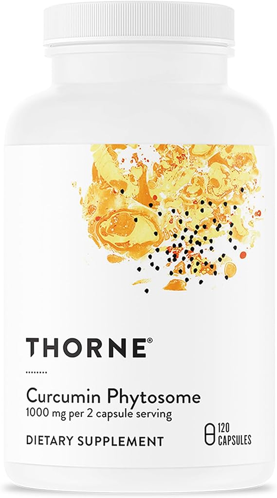 THORNE Curcumin Phytosome 1000 mg (Meriva) – Advanced High-Absorption Support for Whole-Body Wellness