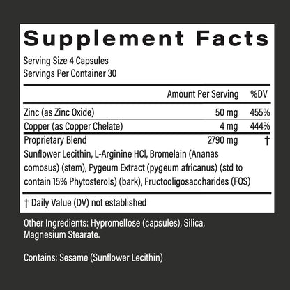 POPSTAR Labs Semen Volume Booster – Men’s Fertility &amp; Semen Health Support Supplement