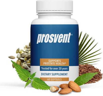 Prosvent Advanced Men's Prostate Support – Natural Formula for Urinary Health &amp; Wellness