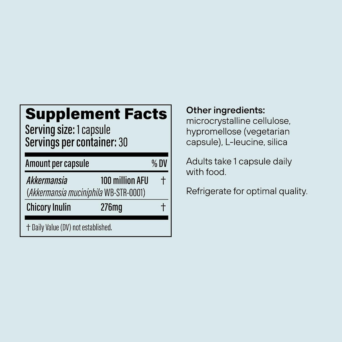 Pendulum Akkermansia Probiotic – 30 Capsules, Live Probiotic