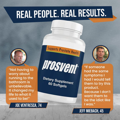 Prosvent Advanced Men's Prostate Support – Natural Formula for Urinary Health &amp; Wellness