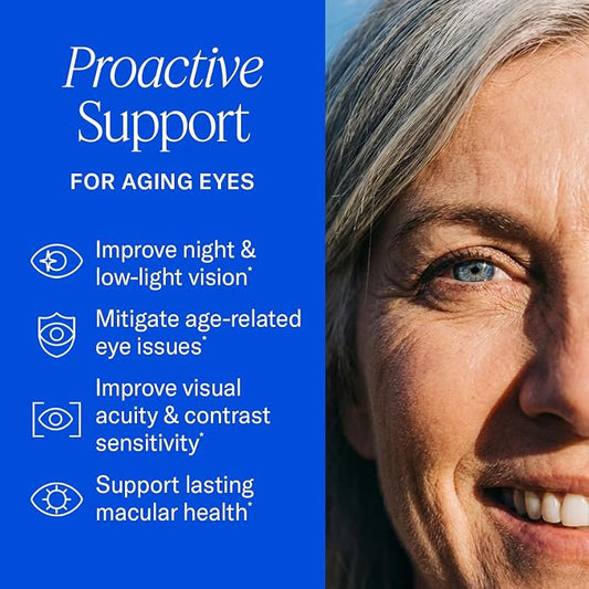 EyePromise Restore Aging Eye Health Supplements – 60 Softgels | Omega-3, Lutein &amp; Zeaxanthin for Vision Support