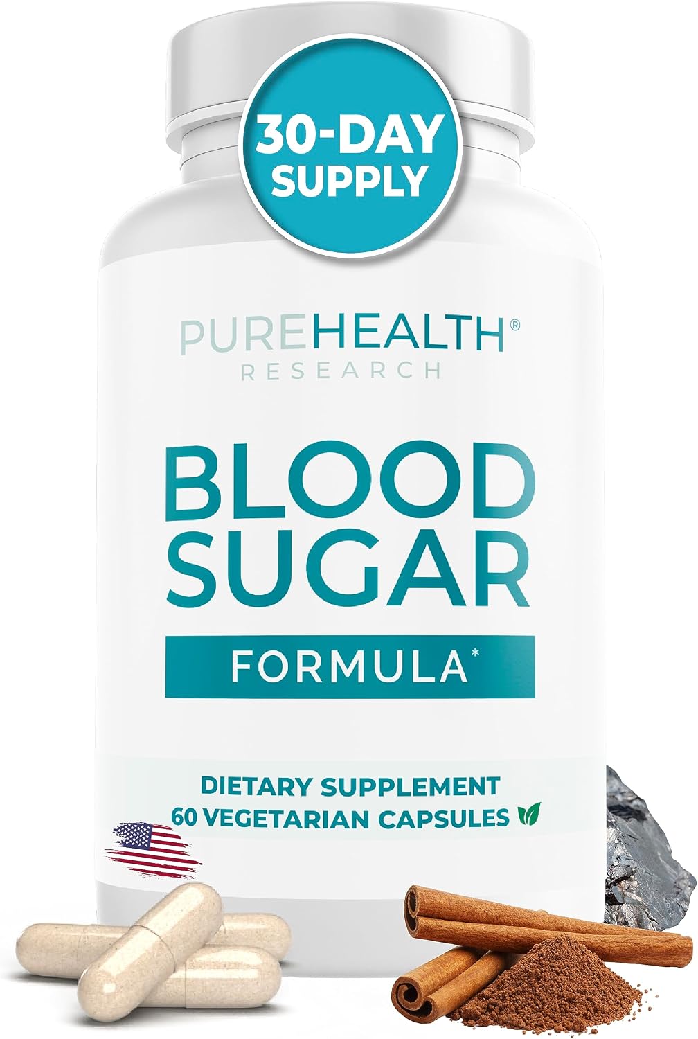 PureHealth Research Blood Sugar Formula – Daily Blood Sugar Wellness Support