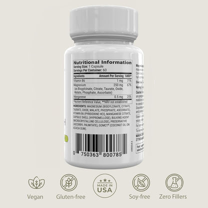 BIOptimizers Magnesium Breakthrough – 7 Forms of Magnesium for Sleep, Stress Relief &Cognitive Support (60 Capsules)