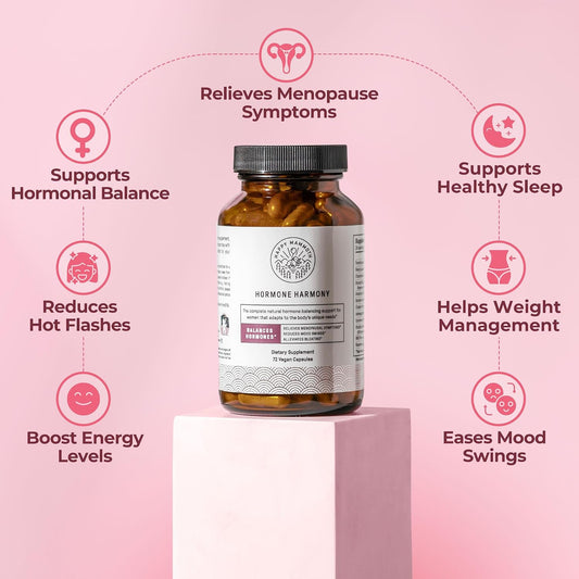 Happy Mammoth Hormone Harmony – Natural Hormonal Balance Support Supplement