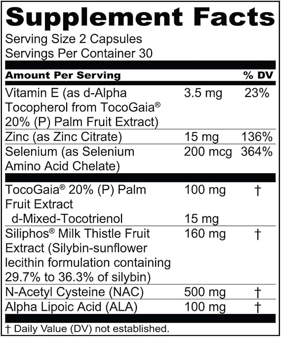 1MD Nutrition LiverMD – Advanced Liver Support Supplement (60 Capsules)
