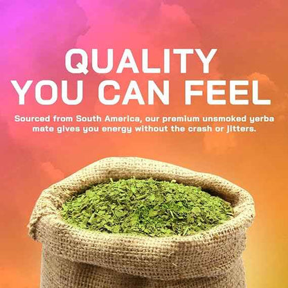 Yerba Mate Capsules, Yerba Magic, Pure Extract, 75mg Caffeine, 60 Count