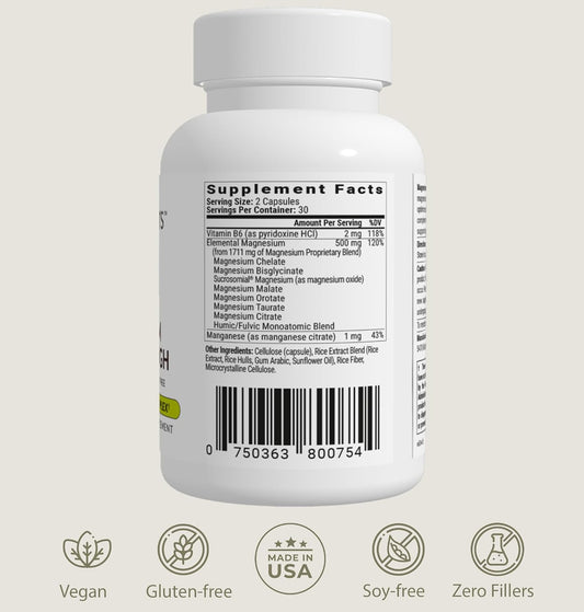 BiOptimizers Magnesium Breakthrough Supplement Version 4.0 – 60 Capsules (SALE)
