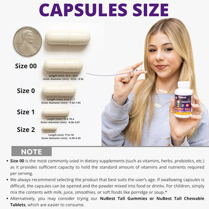 2 X NuBest Tall – Powerful Growth Formula (60 Capsules Each)