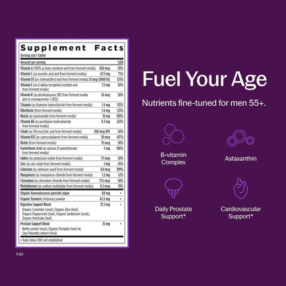 New Chapter Every Man's One Daily 55+ Multivitamin Tablets – 48 Count