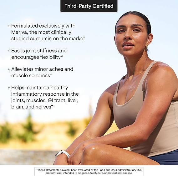 THORNE Curcumin Phytosome 1000 mg (Meriva) – Advanced High-Absorption Support for Whole-Body Wellness