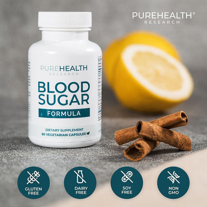 PureHealth Research Blood Sugar Formula – Daily Blood Sugar Wellness Support