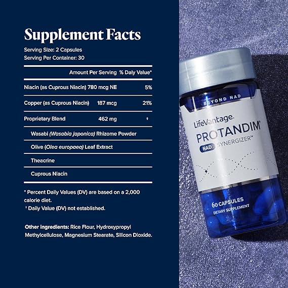 LifeVantage Protandim NAD Synergizer – Advanced Cellular Energy &amp; Healthy Aging Support
