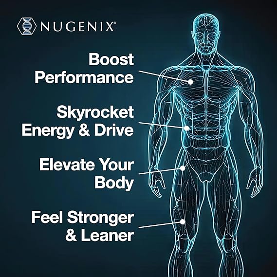 Nugenix Total-T – Free and Total Testosterone Booster Supplement for Men (90 Count)