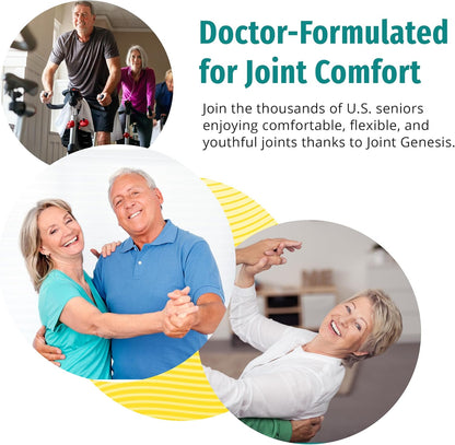Joint Genesis - Joint Support Supplement - with Mobilee and Boswellia Serrata - for Comfortable, Flexible Joints - 30-Day Supply