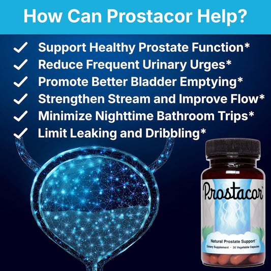 Nutreance Prostacor Natural Prostate Support Supplement – 30 Capsules