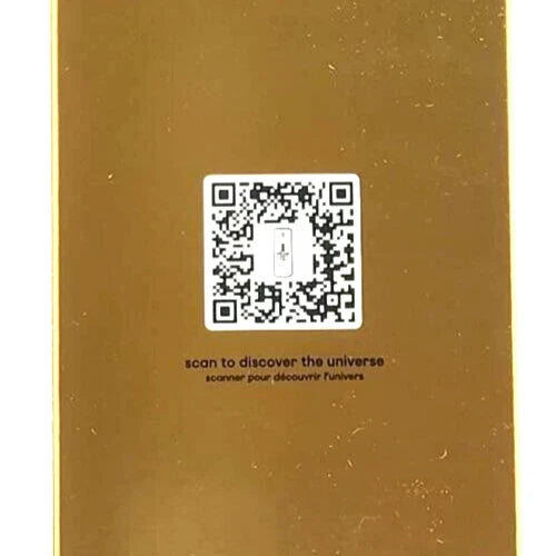 Brown book with a QR code and text on a white background