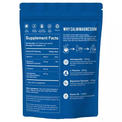  CALM-Magnesium-Stress-Relief-supplement facts