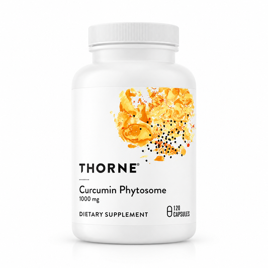 THORNE Curcumin Phytosome 1000 mg (Meriva) - Clinically Studied, High Absorption - Supports Health in Joints, Muscles, GI Tract, Liver, and Brain* - 120 Capsules - 60 Servings