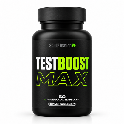 TEST BOOST Max Sculptnation 2.0 Testosterone Build Muscle Men Fat weight Loss