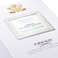 Creed Virgin Island Water perfume packaging with gold emblem on a white background