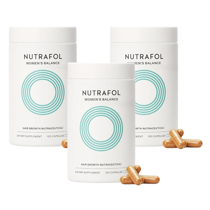 Women's Balance Hair Growth Supplements for Women 45+ – Clinically Tested Support for Thicker, Fuller-Looking Hair