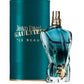 Jean Paul Gaultier perfume bottle and packaging on a white background
