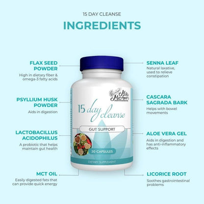 Milamiamor 15 Day Cleanse Ingredients