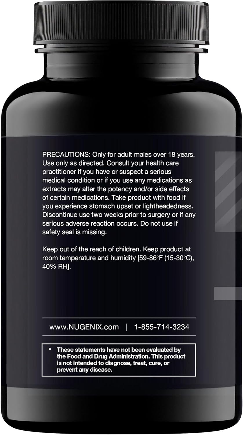 Nugenix Total T precautions