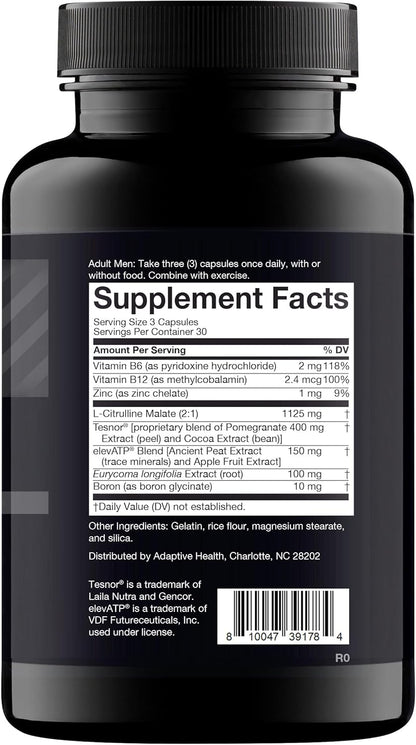 Nugenix Total T supplement facts