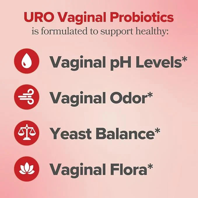 O Positiv URO Vaginal Probiotics for Women – Advanced pH Balance & Feminine Health Support