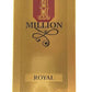 Paco Rabanne 1 Million Royal perfume packaging on a gold background