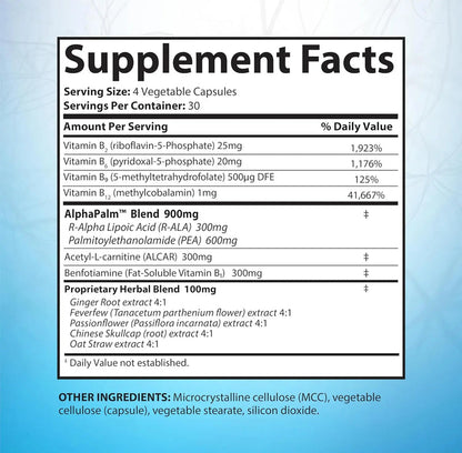 Sciatic-Nerve-Health-Support-Supplement facts

