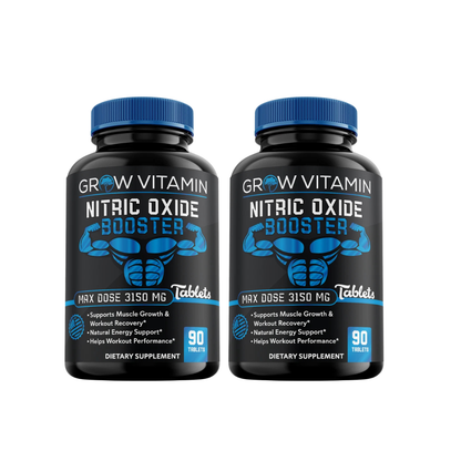Nitric Oxide L-Arginine Pre Workout +Testosterone Booster,Muscle Pill,Amino Acid