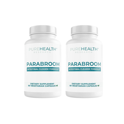 ParaBroom Intestine Support For Humans Para Broom by Pure Health 60 Capsules