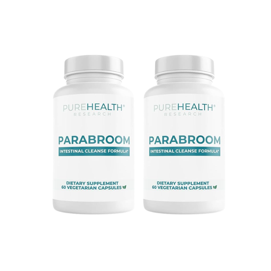 ParaBroom Intestine Support For Humans Para Broom by Pure Health 60 Capsules